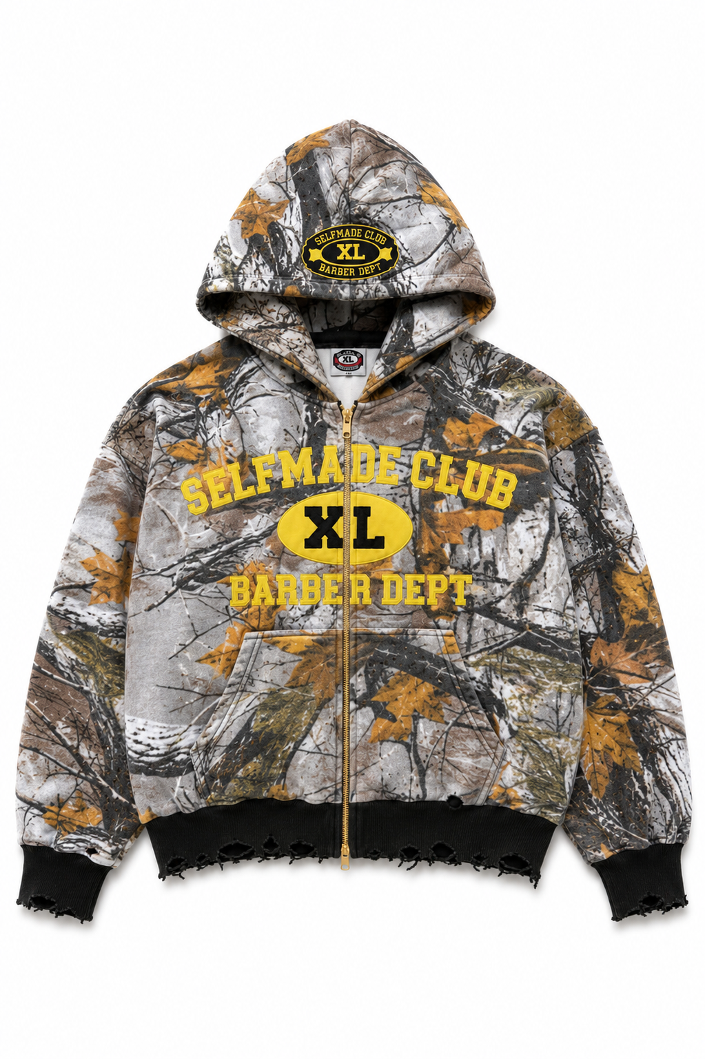 CAMO ZIP-UP Hoodie