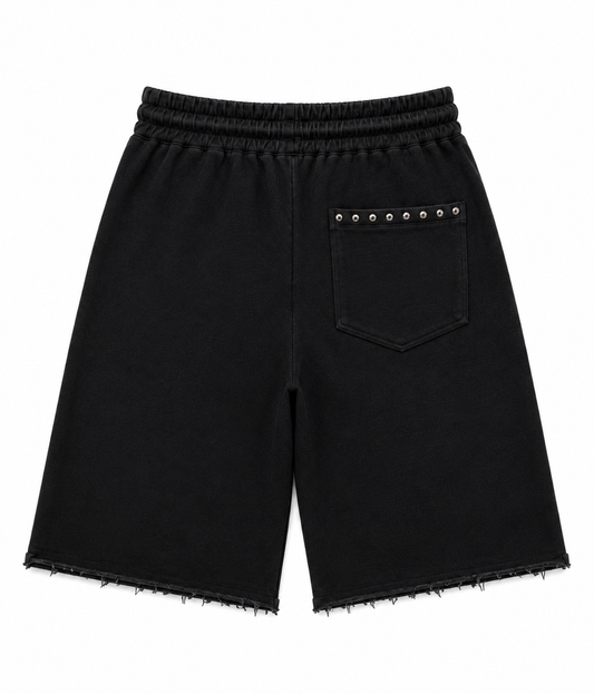 “77” Shorts - black